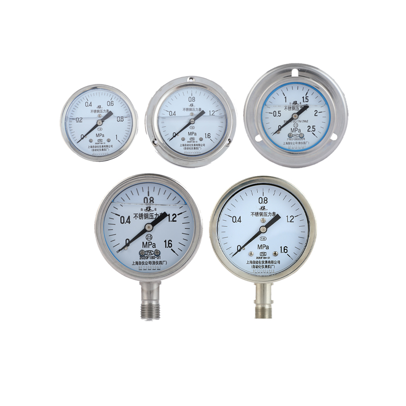 Y-63BF不銹鋼壓力表